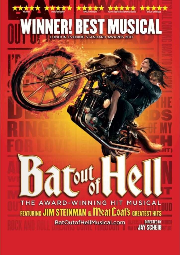 Bat Out Of Hell Show Poster