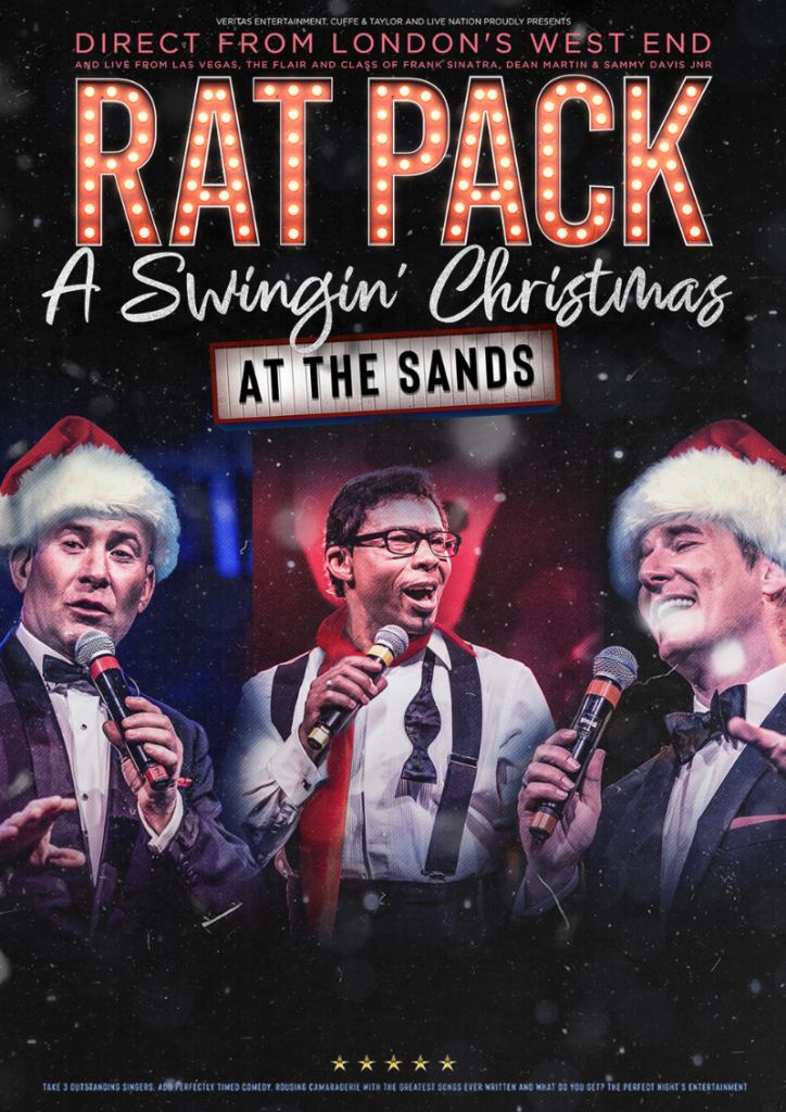 Rat Pack Christmas Show Poster
